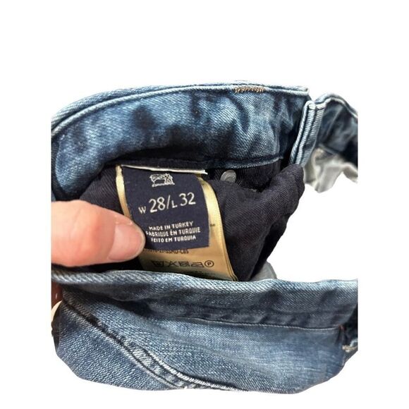 Scotch & Soda Five Pocket Whisker Detail Amsterdam Blauw Phaidon Jeans Size 28 - Picture 8 of 14